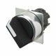 A22NZ-2RL-NBA A2270462R A22NZ2RLNBA OMRON Select.22mm, 2 Position, bright Metal, AUTO RESET.LEFT, BLACK