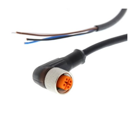 Y92E-M12PUR4A10M-L AA018033M Y92EM12PUR4A10ML OMRON Mit kabel, Gewinkelt 4-adrig 10m PUR M12