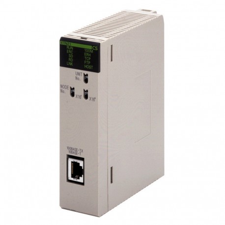 CS1D-ETN21D CS1D0012D 168048 OMRON Redundantes Ethernet-Modul 10/100BASE-T RJ45-Steckverbinder