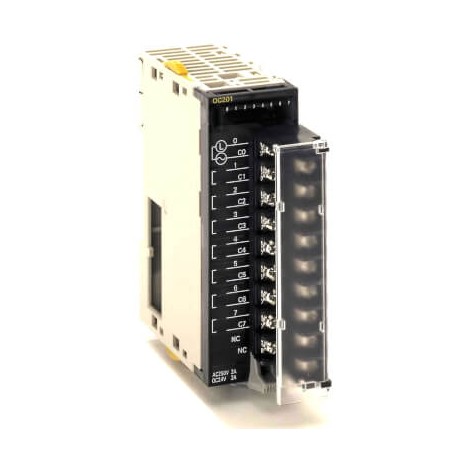 CJ1W-OA201 CJ1W0305A CJ1WOA201,1 OMRON Module 8 Sorties Triac Terme.