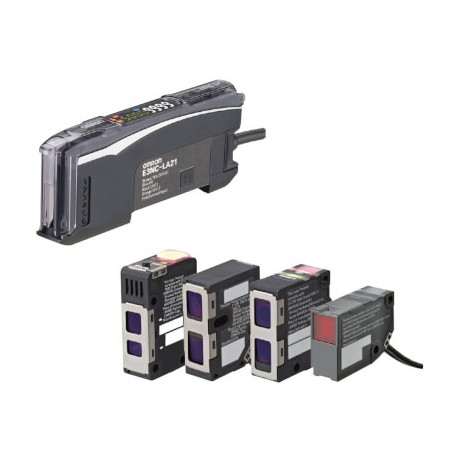 E3NC-LH01 2M E3NC0007M 375086 OMRON Testa di rilevamento laser E3NC-L 70+-15mm