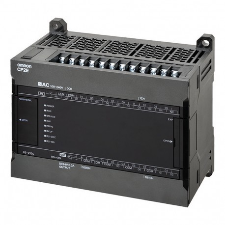 CP2E-S30DR-A CP2W0026H CP2ES30DRA OMRON CP2E series compact PLC Standard Type 18 DI, 12DO Relay output Power..