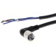 XS3F-M322-305-R XS3F0191F XS3FM322305R OMRON Com cabo Mergulhado 3 fios 5m M8 Standard
