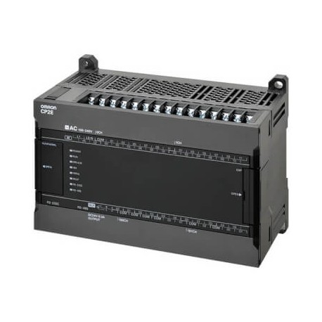 CP2E-S40DR-A CP2W0027F CP2ES40DRA OMRON CP2E series compact PLC Standard Type 24 DI, 16 DO Relay output Powe..