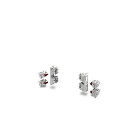 ICS-KIT-4ICC20H+4PSC4-7035 1342884 PHOENIX CONTACT Conector da placa de circuito impresso, cor: cinza claro