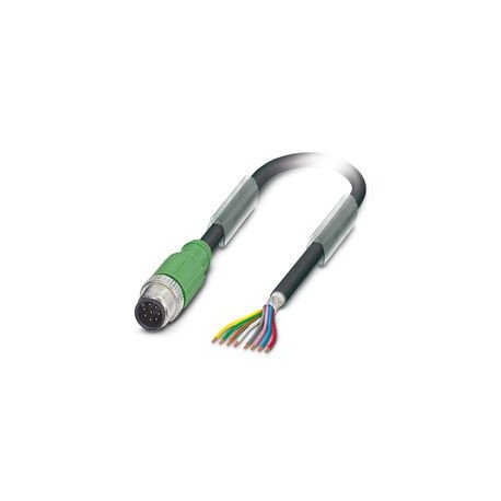 SAC-8P-M12MS/60,0-PUR SH 1553407 PHOENIX CONTACT Sensor/actuator cable, 8-pole, M12 straight connector, codi..