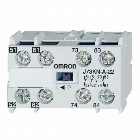 J73KN-A-22 J73K9002M J73KNA22 OMRON Front-aux (J7KNA-AR) 2NA+2NC