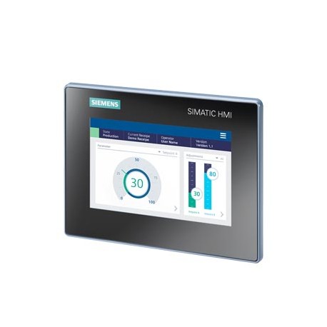 6AV2123-3GB32-0AW0 SIEMENS SIMATIC HMI MTP700, Unified Basic Panel, Touchbedienung, 7" Widescreen-TFT-Displa..