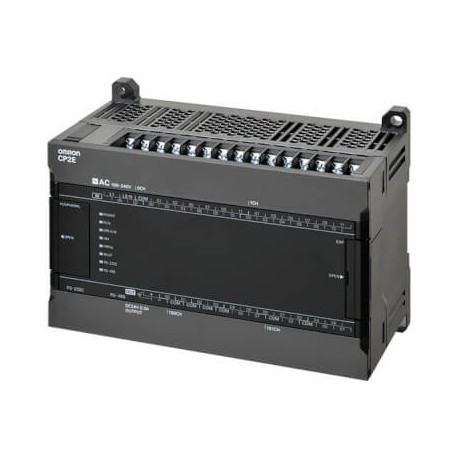 CP2E-S40DT1-D CP2W0033M CP2ES40DT1D OMRON CP2E series compact PLC Standard Type 24 DI, 16 DO PNP output Powe..