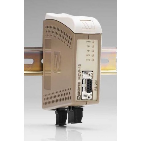 WES MDW-45 HV AA017074B WESMDW45HV OMRON Convertitore da RS232 a RS422/485 su guida DIN