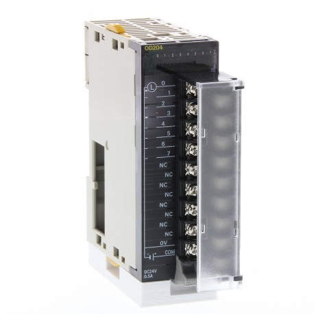 CJ1W-OD203 CJ1W0127M CJ1WOD203 OMRON Modulo 8 Uscite NPN 0,5 A Termine.