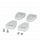 OCS FOOT SET 1471777 PHOENIX CONTACT Pied de fixation, jeu de 4 unités, vis incluses pour toutes les tailles..