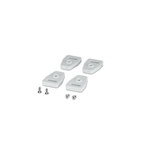 OCS FOOT SET 1471777 PHOENIX CONTACT Fixing foot, set of 4 units, incl. screws for all box sizes, material: ..