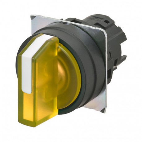 A22NZ-3BM-TYA A2270477G 663832 OMRON Select.22mm, 3 Position, Lighting, Plastic, MANUAL, YELLOW