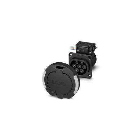 EV-T2M3SO12-4P-R-P-SET 1532125 PHOENIX CONTACT CHARX connect modular, Type 2, Infrastructure charging socket..