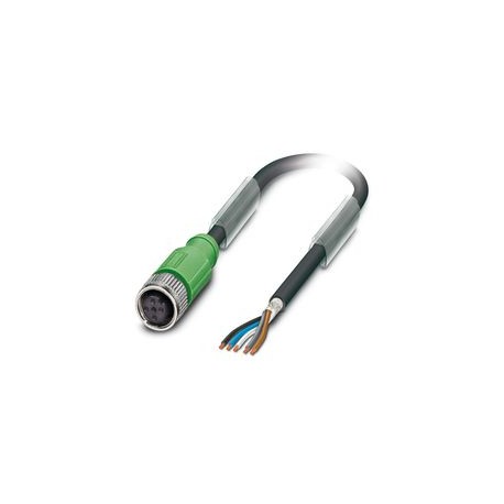 SAC-5P-20,0-PVC/M12FS SH VA 1495826 PHOENIX CONTACT Câble pour capteurs/actionneurs, 5 pôles, PVC, noir RAL ..