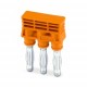 SCP 3-8 3070403 PHOENIX CONTACT Short-circuit connector, pitch: 8.15 mm, number of poles: 3, color: orange