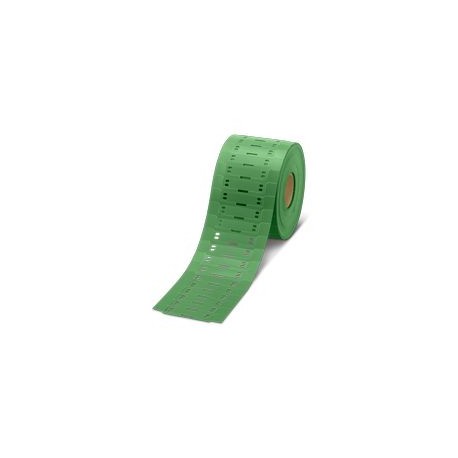 WMTB HF-HP (40X12)R GN 1525867 PHOENIX CONTACT Segnacavi, Rotolo, verde, in bianco, etichettabile con: THERM..
