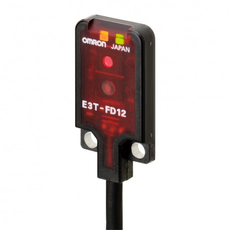 E3T-FD11 2M E3T 1009A E3TFD112M OMRON Miniatura 3h Reflex 30mm Piatto NPN Luce