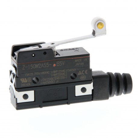 Z-15GW2A55-B5V Z15G1090E Z15GW2A55B5V OMRON Lever roller spring parallel Torn Est.Cover