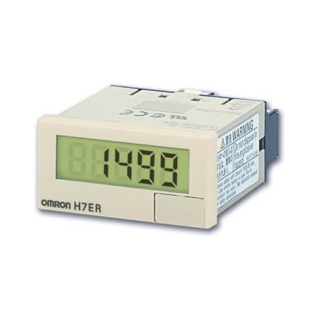 H7ER-NV H7E 8012A H7ERNVOMI OMRON Tachometer LCD Gray Ent. dc PNP/NPN, 4-digit