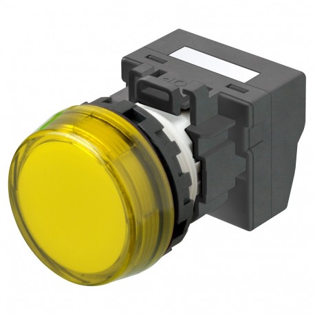 M22N-BC-TYA-YC-P A2265118E 672582 OMRON Indicador M22N enrasado rotulable, AMARILLO, LED AMARILLO 24VAC/DC P..