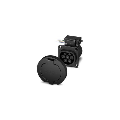 EV-T2M3SO12-4P-R-B-SET 1532126 PHOENIX CONTACT CHARX connect modular, Tipo 2, Toma de carga para infraestruc..
