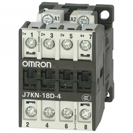 J7KN-18D-4 230 J7KN9742D 367352 OMRON Контактор, 4-полюсный, 32 A AC1 (до 690 В переменного тока), 230 В пер..