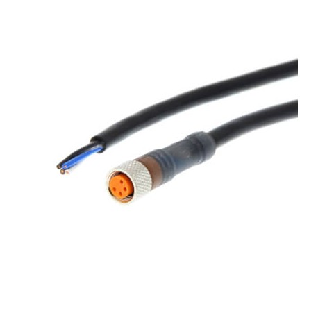 Y92E-M08PVC4S5M-L AA018057H Y92EM08PVC4S5ML OMRON Con cable Recto 4 hilos 5m M8