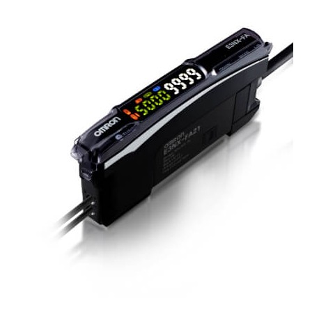 E3NX-FAH11 2M E3NX7039E 681540 OMRON Amplificador de fibra, LED infravermelho, Display digital duplo, ajuste..