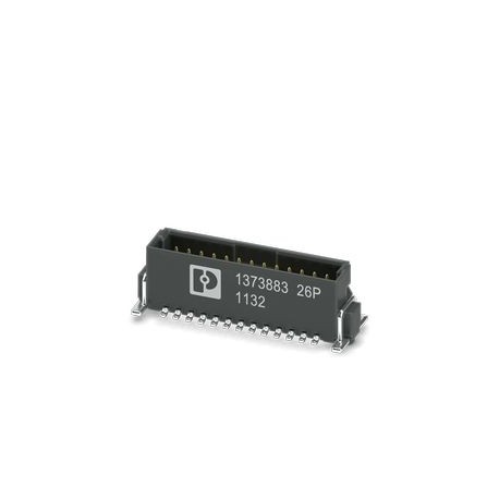 FR 1,27/ 26-MV 1,75 1373883 PHOENIX CONTACT Bande de lames CMS, courant assigné : 2,2 A, tension d’essai : 8..