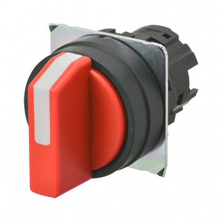 A22NZ-3BB-NRA A2270505F 660017 OMRON Select.22mm, 3 Posiciones, Plástico, RESET AUTO.I/D, ROJO