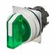 A22NZ-3ML-TGA A2270536F A22NZ3MLTGA OMRON Select.22mm, 3 Position, Lighting, Metal, AUTO RESET.LEFT, GREEN