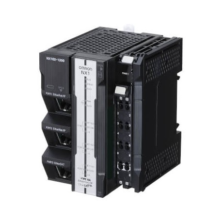 NX102-1200 NX010140D NX1021200 OMRON NX102 Machine controller, модульный, 5 МБ программы и 33,5 МБ памяти да..