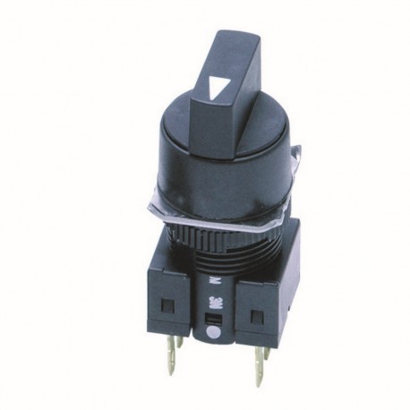 A165S-T2M-2 A16S7017M A165ST2M2 OMRON Selector switch round 2 positions Manual DPDT