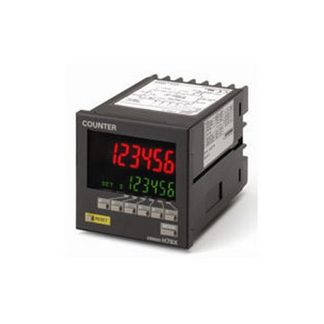 H7BX-AD1 H7BX0003M H7BXAD1 OMRON 72x72-NO 1 de l'Étape 6 de creuser. Sel. Trans 24VAC/12-24VDC