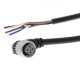 XS2F-E422-G80-E XS2F0443A XS2FE422G80E OMRON Com cabo Mergulhado 4 fios 5m M12 IP69K Resist. Calor