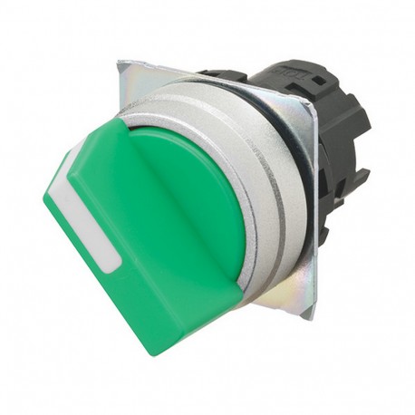 A22NZ-2MM-NGA A2270422M A22NZ2MMNGA OMRON Select.22mm, 2 Posiciones, Metal, MANUAL, VERDE