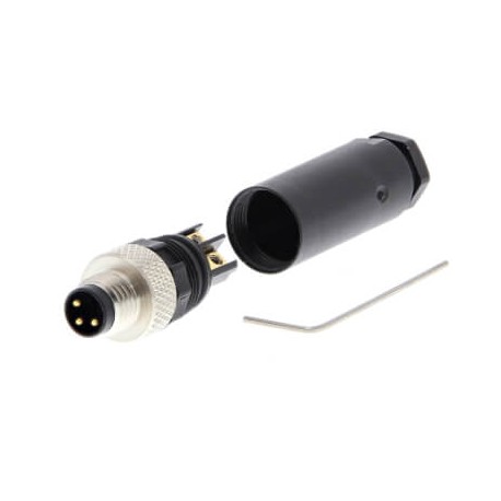 Y92E-MM08PVC3Sconf-L AA018041A Y92EMM08PVC3SCONFL OMRON Sin cable recto Macho 3hilos M8