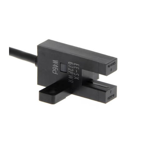 EE-SX672P-WR 1M EESX2001F EESX672PWR1M OMRON Horseshoe in L 5mm Vert Cable 1m