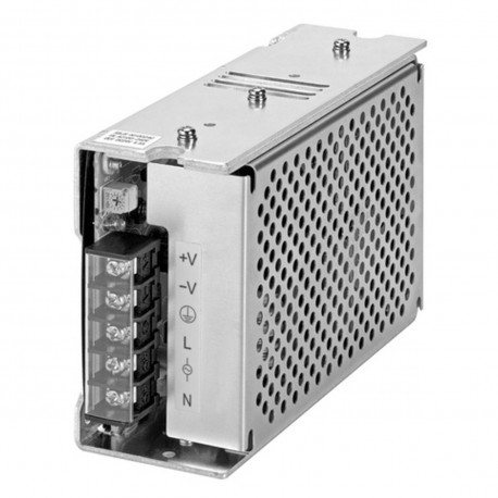 S8JX-G10005CD S8JX0107M S8JXG10005CD OMRON 100W / 5V / 20A, Com estrutura Trilho DIN