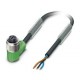 SAC-3P- 3,0-PUR/M12FR BK 1584400 PHOENIX CONTACT Câble pour capteurs/actionneurs