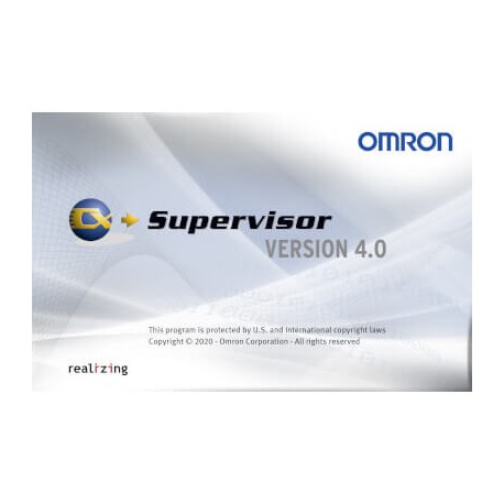 CX-SUPERVISOR-RUN-ME-V4 WS029145E CXSUPERVISORRUNMEV4 OMRON CX-Supervisor v3 Runtime Machine Edition (chave ..