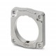 FLANGE-M23PRO-PW 1055768 PHOENIX CONTACT Square mounting flange, Axial joint, 4xM3