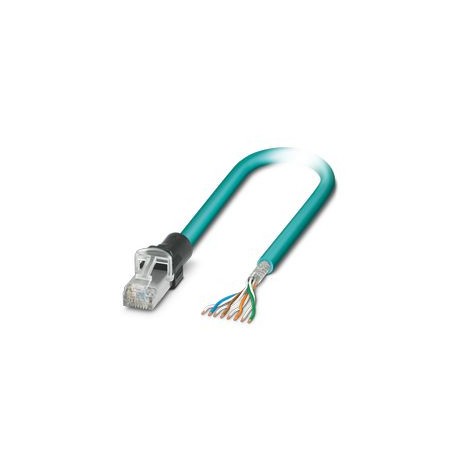NBC-R4ACS/8,0-94F/OE 1500353 PHOENIX CONTACT Cabo de rede, RJ45/IP20 reto, comprimento do cabo: 8 m, número ..