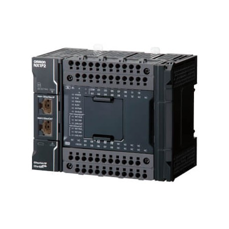 NX1P2-9024DT NX010063G 672509 OMRON Controlador de máquina NX1P, 14/10 I/O Transistor (NPN), PTP de 4 eixos