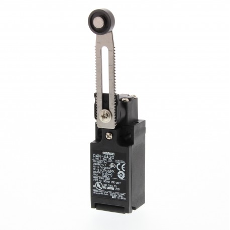 D4N-212G D4N 0014M D4N212G OMRON Plastique 1NC/1NO Forte Rouleau Réglable en Résine G1/2