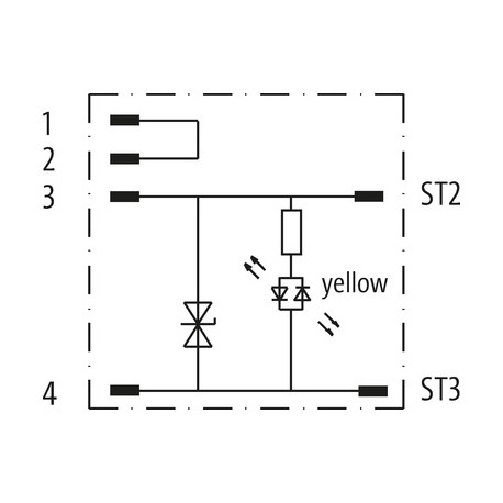 367041 MURRELEKTRONIK MSDD-AU7AB 1LED DIREKTANSCHL.F.M.-VENTIL