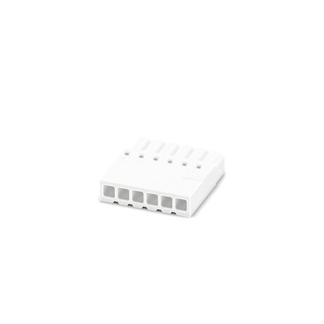 PTCM 0,5/ 6-P-2,5 WH 1269184 PHOENIX CONTACT Conector para placa de circuito impresso, seção nominal: 0,75 m..
