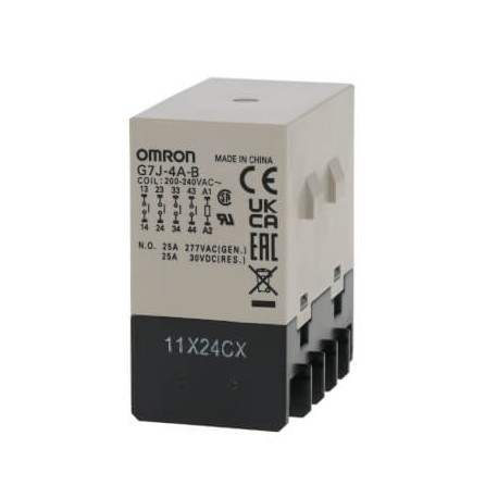G7J-4A-B 200/240VAC G7J 4000D G7J4ABAC200240BYOMZ OMRON 4NA 25A TerminalesTornillo